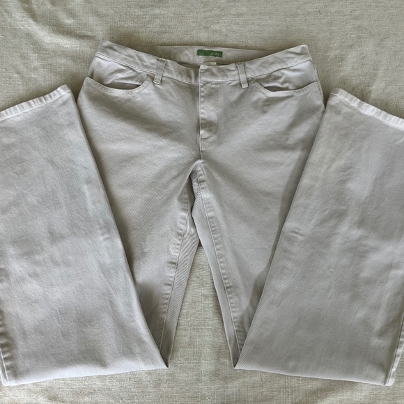 J Crew womens flat front chinos size 4 - Picture 1 of 5